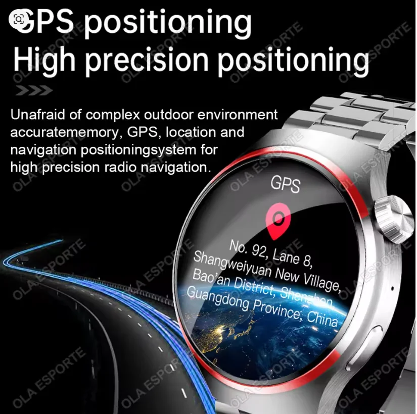 Wisme Ws X2 Smartwatch With 3 Interchangeable Strap