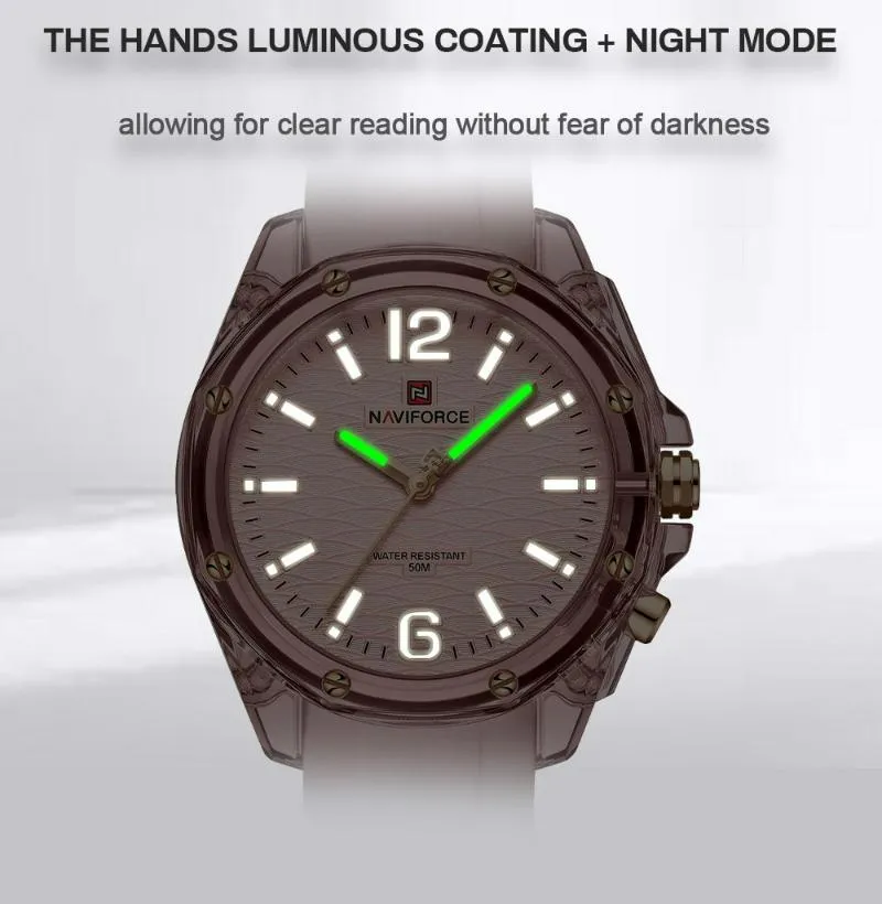 Naviforce NF6103 Watch luxury quartz watch designed for women, often characterized by its sporty yet elegant aesthetic.