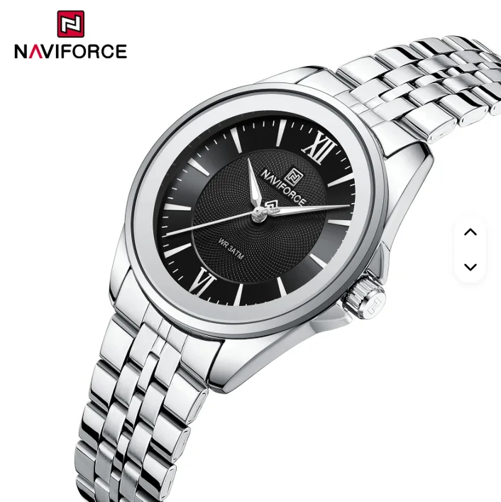NAVIFORCE 5067 Stainless Steel Quartz Standard Fashion Lady Original Luminous Quartz Watch