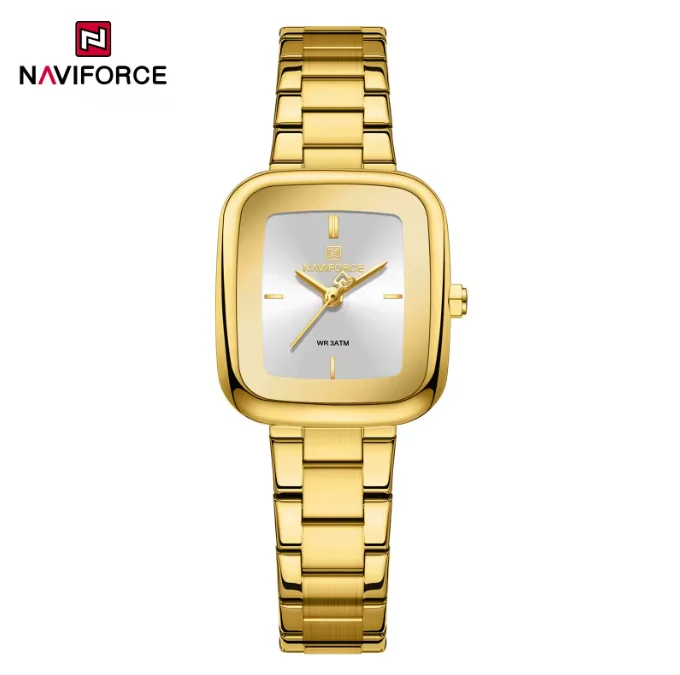 New NAVIFORCE NF5075 Woman Quartz Watch Waterproof High Quality Ladies