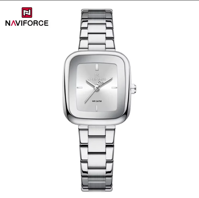 New NAVIFORCE NF5075 Woman Quartz Watch Waterproof High Quality Ladies