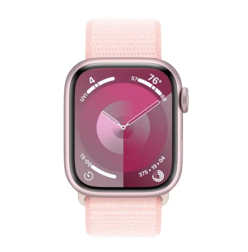 Wisme X13 Ultra Mini Smart Watch 38MM Display With 3 Pair Straps Designed For Womens and Girls | Pink
