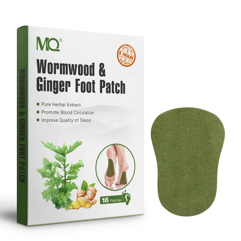 لاصقات القدم العشبية  Wormwood & Ginger Detox Foot Patches