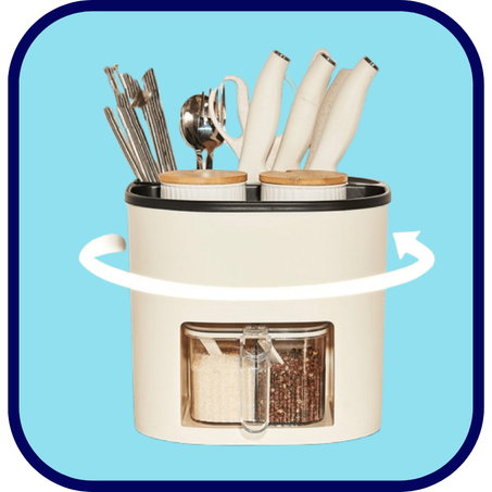 دلو تخزين وصندوق بهارات