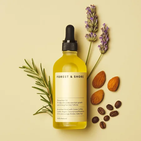 Avec notre Huile timuler la croissance des cheveux et prévenir la chute 100 % naturelle avec Argan