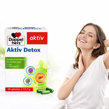 Aktiv Detox  لدعم وظائف الكبد والمرارة – تنظيف الجسم من السموم