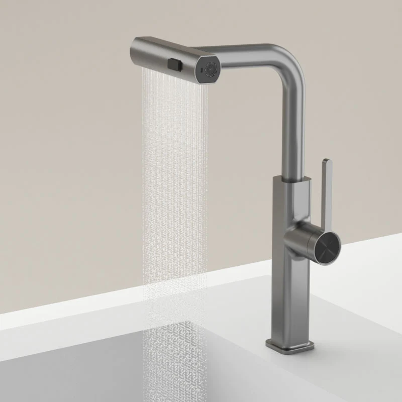 Aquania Kitchen Faucet with Waterfall Design
