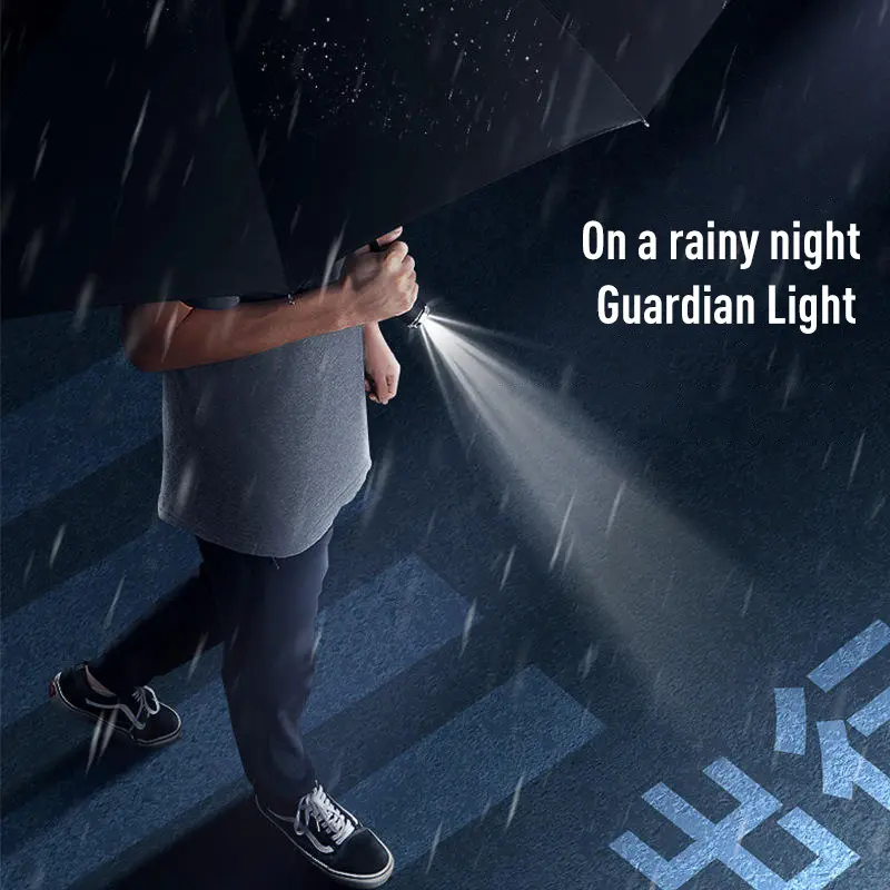 مظلة قوية مدمجة بمصباح LED