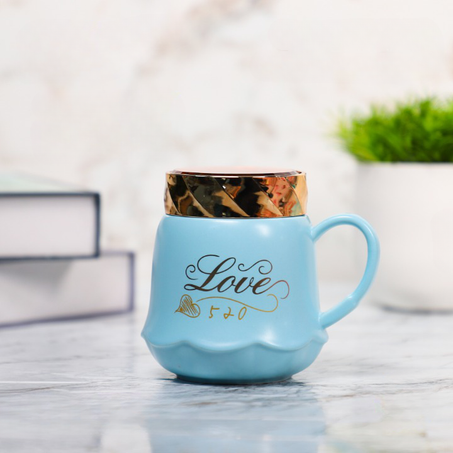 Tasse À Café En Céramique 400ml - Bleu