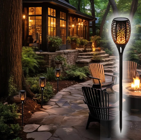 إضاءة اللهب الشمسية