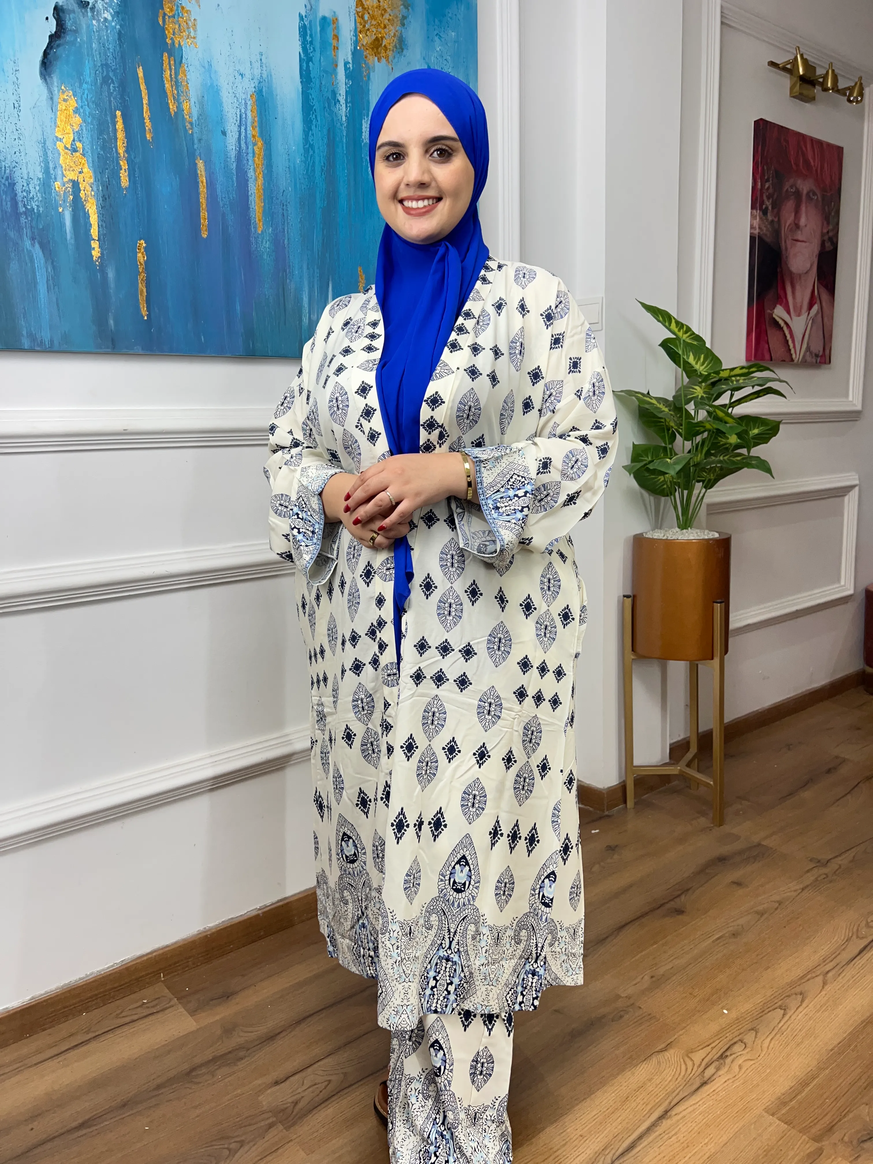 أحسن حاجة تقدري تشتري فهاد الربيع ✨انصومبل او فر للخروج والمناسبات توب خيط