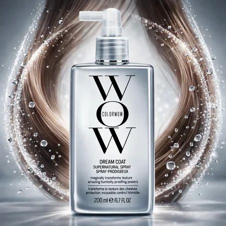 بخاخ كولور واو لتنعيم الشعر وحمايته من الرطوبة