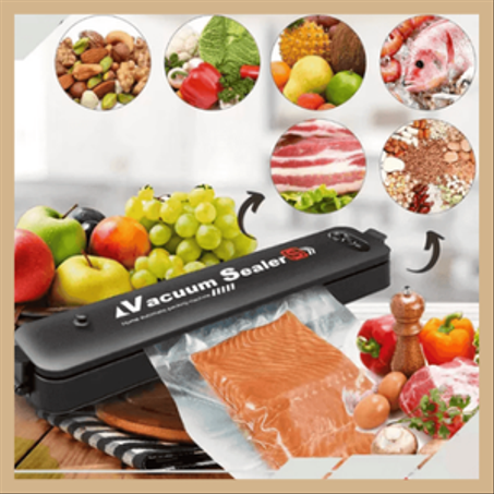 جهاز تغليف وتفريغ الهواء لحفظ الطعام