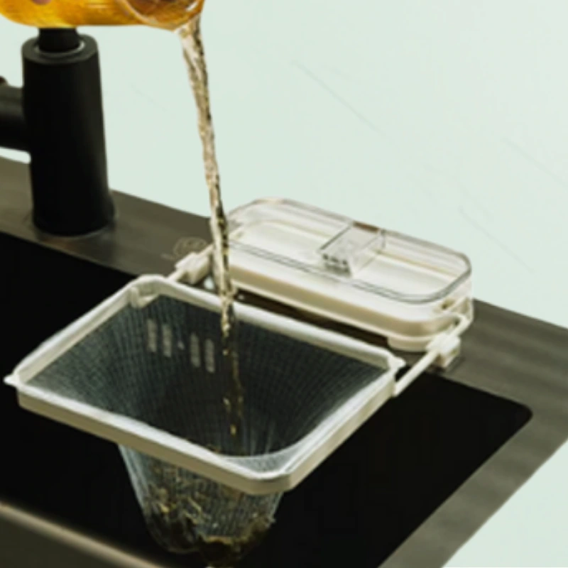 حامل كيس التصفية للمطبخ