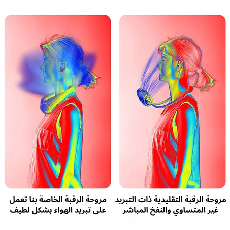 مروحة عنق محمولة  – تبريد سريع