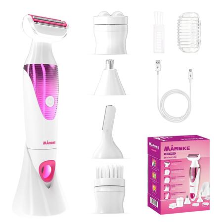 ماكينة حلاقة كهربائية للنساء ، 5 في 1
