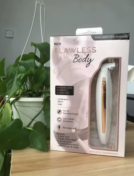 جهاز إزالة الشعر الكهربائي و المناطق الحساسة  للنساء