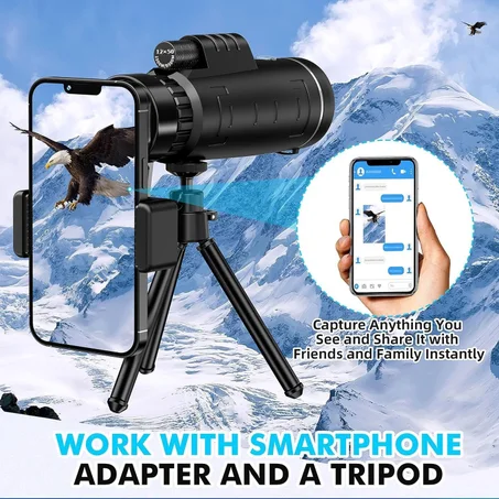 Waterproof 40x60 telescope