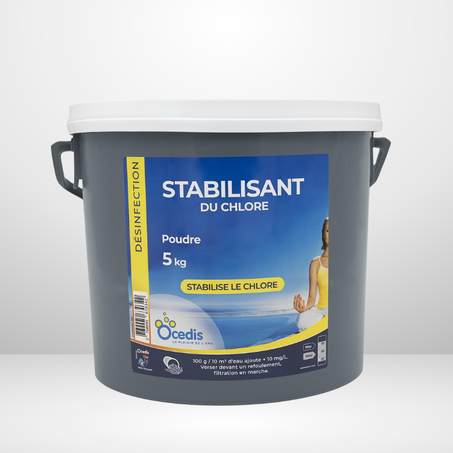 STABILISANT DU CHLORE 5 KG