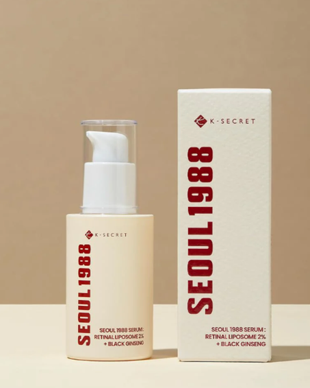 KSECRET - SEOUL 1988 Serum - Sérum Retinal Liposome 2% + Black Ginseng - Sérum anti-âge rétinol et ginseng