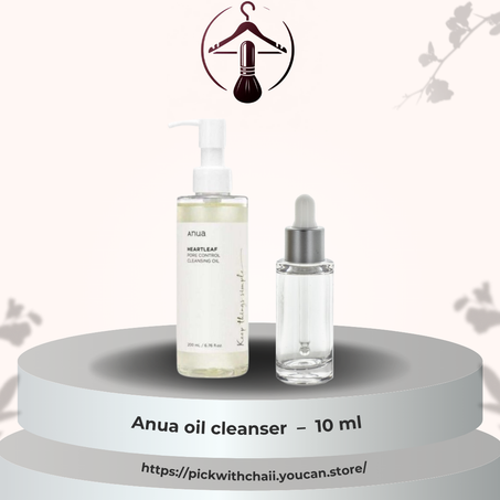 Anua Heartleaf Cleansing Oil – Décant 10 ml