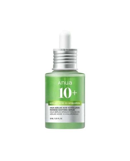 ANUA 10+ AZELAIC ACID 10 HYALURON REDNESS SOOTHING SERUM 30 ML