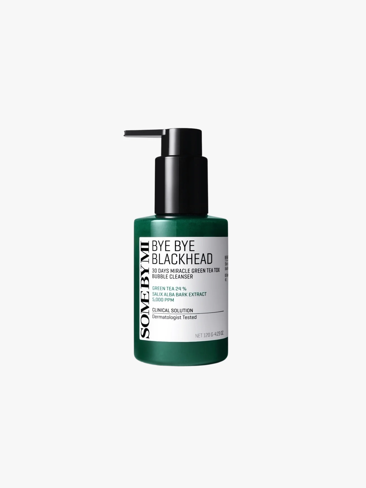 SOME BY MI - Bye Bye Blackhead 30 Days Miracle Green Tea Tox Bubble Cleanser (150ml)