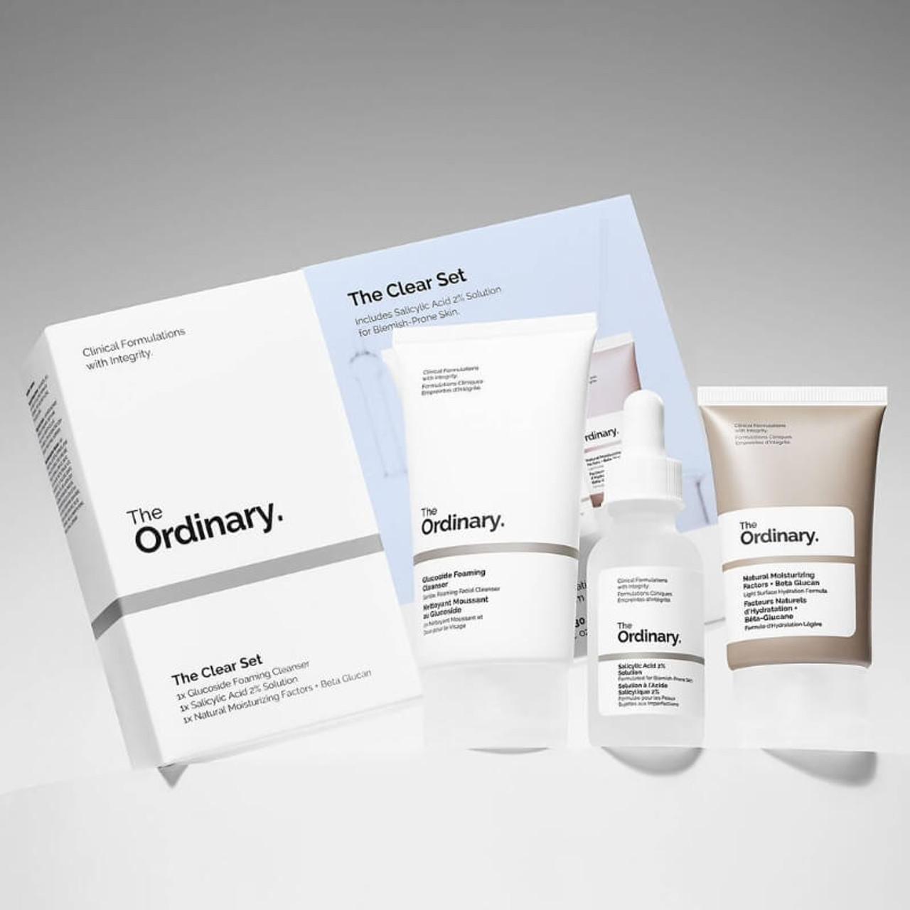 The Ordinaire – the Clear set