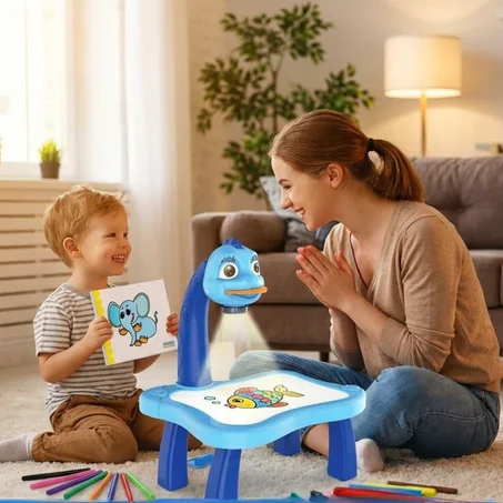 طاولة جهاز عرض للرسم للاطفال