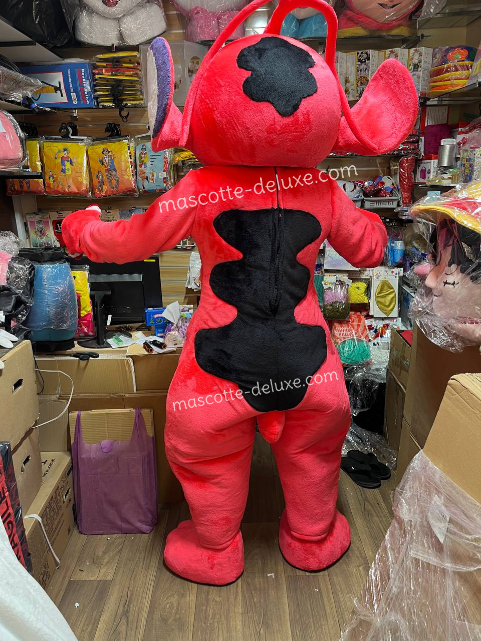 Anjel Pink Mascot Costume cosplay botarga halloween cartoon