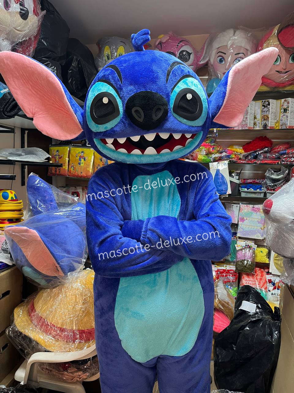 HIGH QUALITY stitch Mascot Costume cosplay botarga halloween cartoon