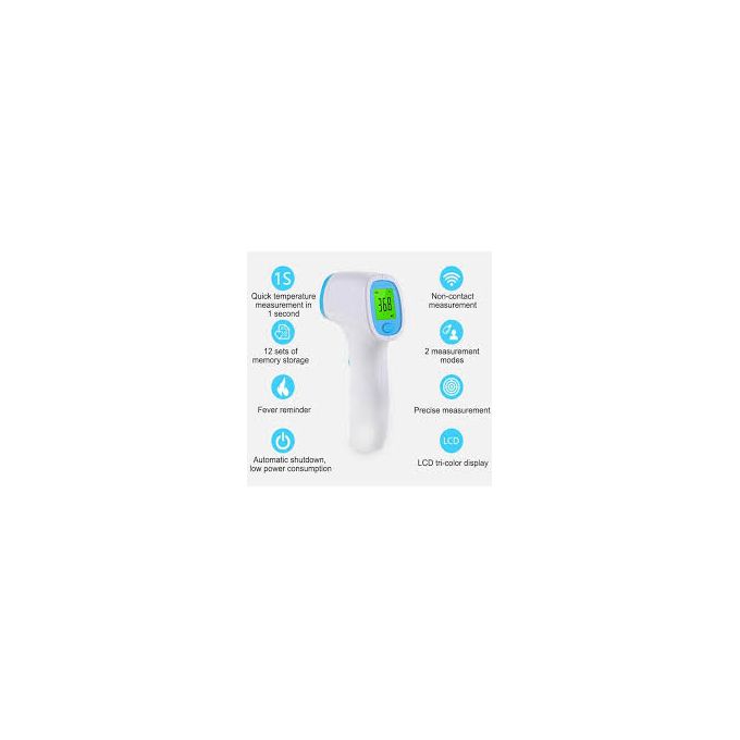 Thermomètre Médical Infrarouge sans Contact.