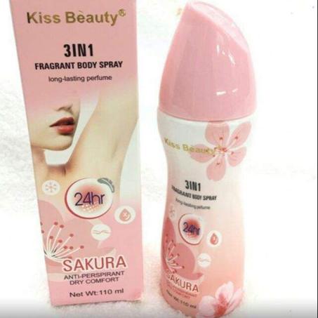 Daraz 3 In 1 Kiss Beauty Fragrant Body Spray