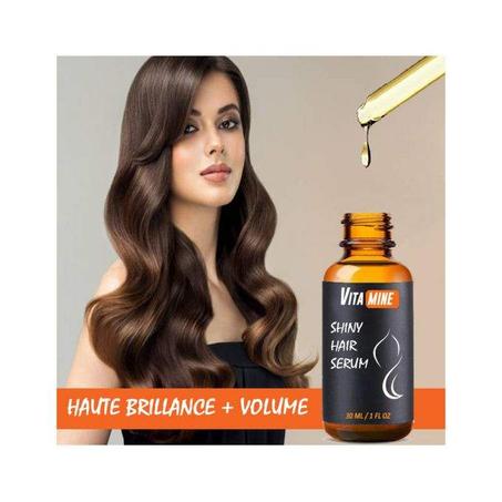Vitamine مصل سيروم لشعر لامع + سهل المشط + حماية من الرطوبة
