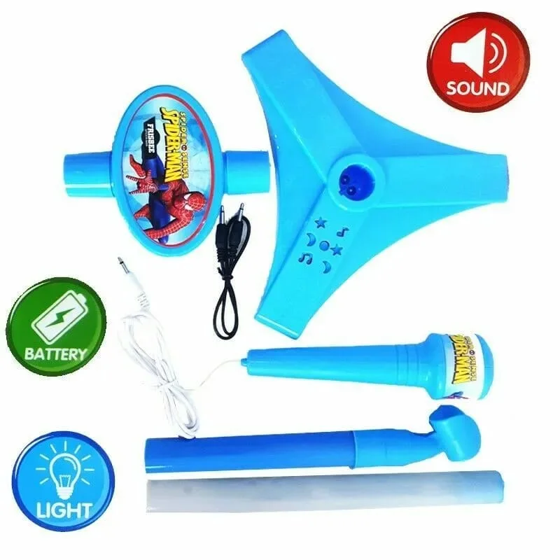 Ashata Microphone sur pied Trépied Boom Microphone Stand