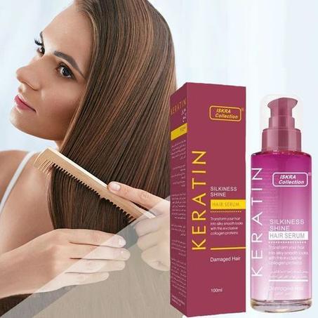 Kiratin ترطيب وتألق الشعر