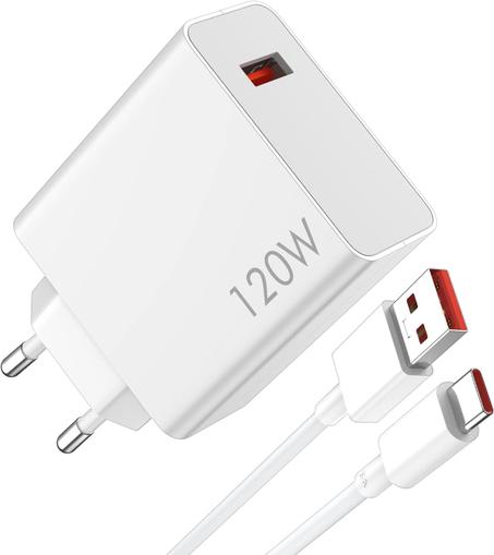Xiaomi-Chargeur USB et câble USB C 120 W
