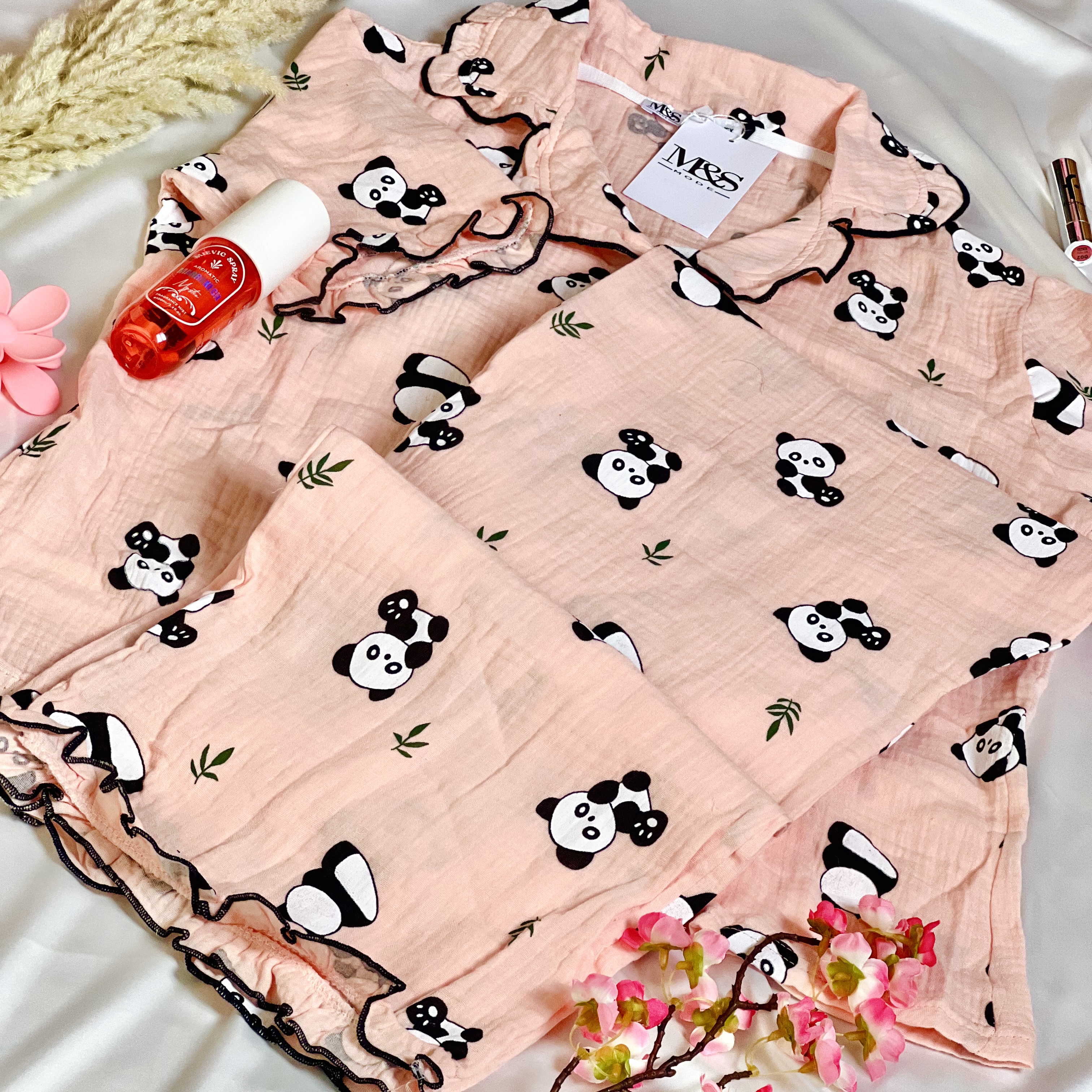 Ensemble de pyjama panda haut et pantalon REF/070506
