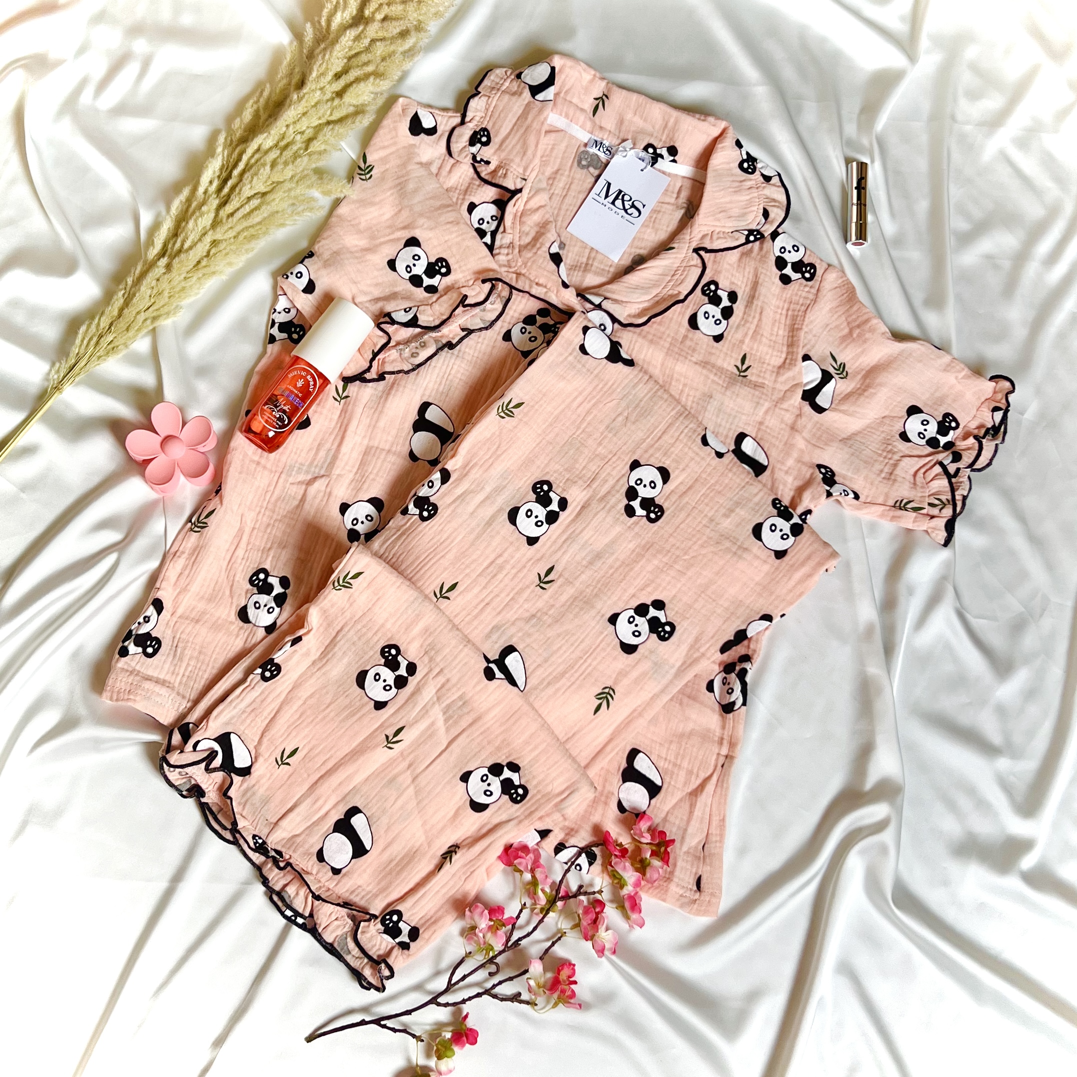 Ensemble de pyjama panda haut et pantalon REF/070506