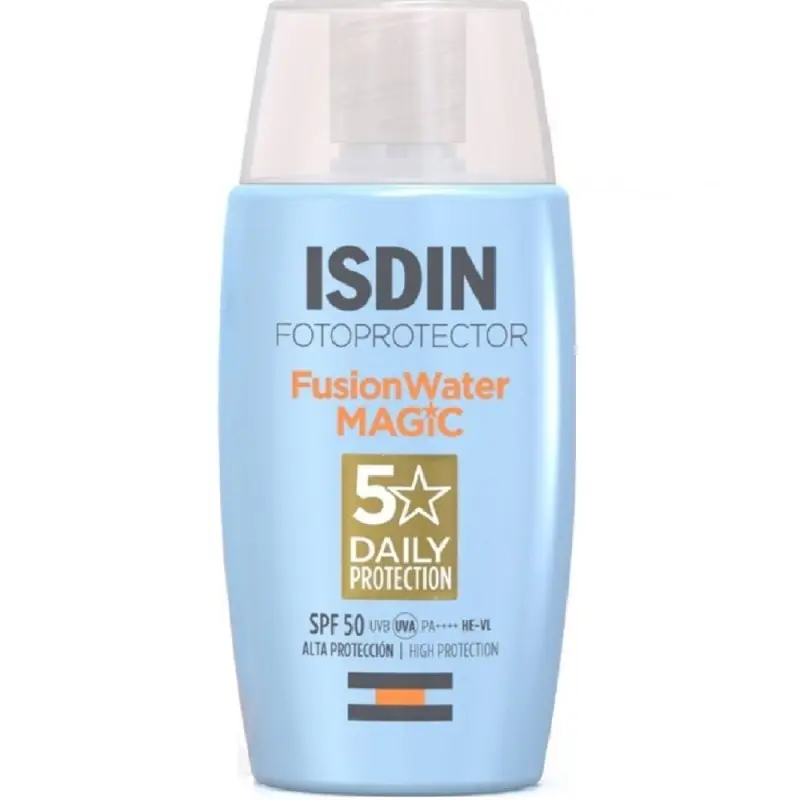 ISDIN FOTOPROTECTEUR FUSION FLUIDE WATER (MAGIC) SPF50+ 50ML