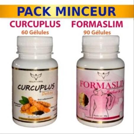PACK MINCEUR = FORMASLIM 90 Gélules + Curcuplus ...