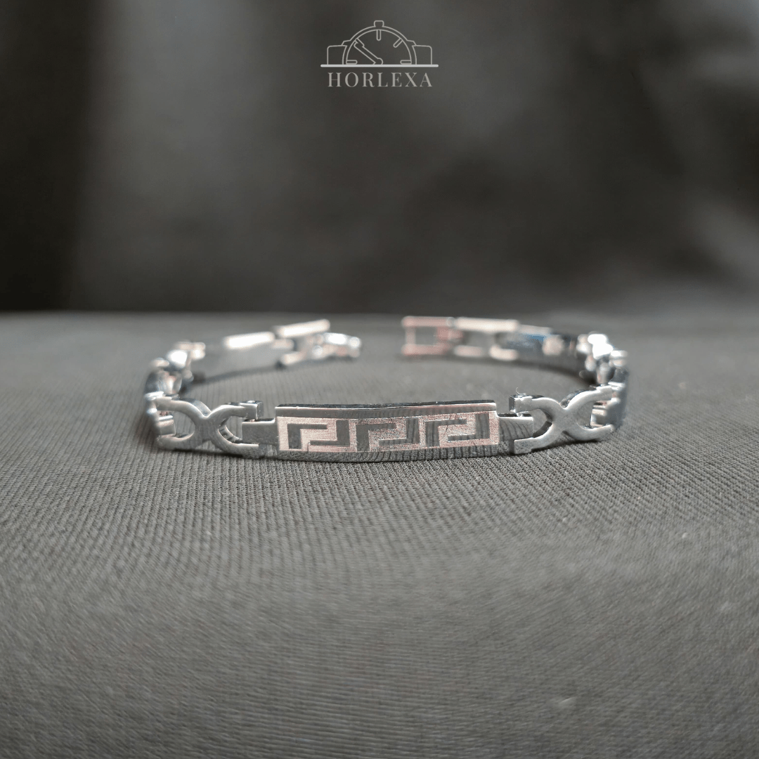Gourmette Silver Mood Homme