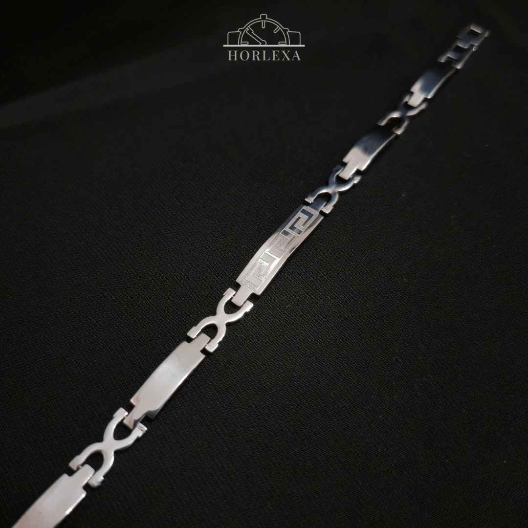 Gourmette Silver Mood Homme