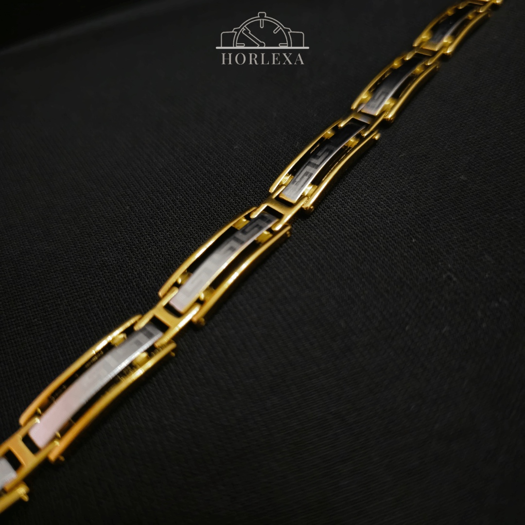 Gourmette Gold Mood Homme