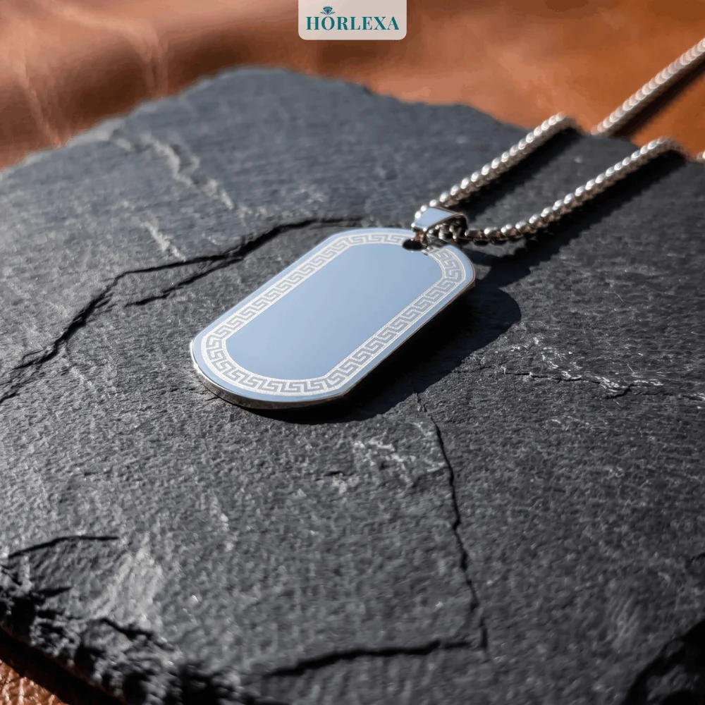 Collier Valtor Argenté Homme