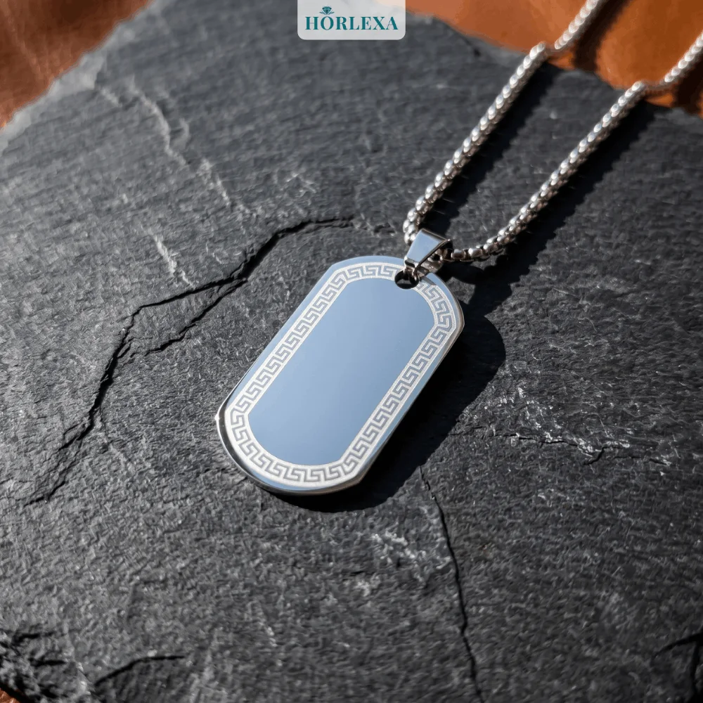 Collier Valtor Argenté Homme
