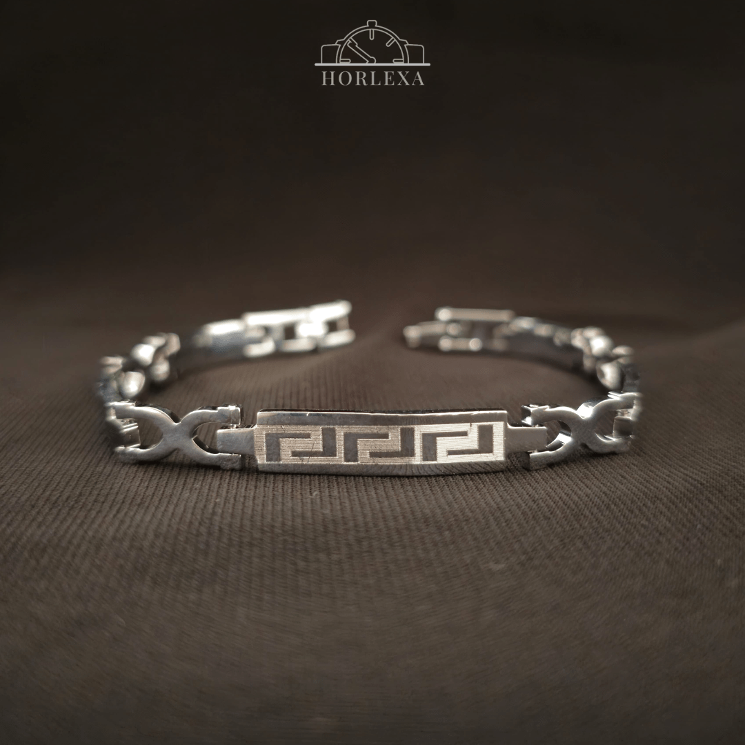 Gourmette Silver Mood Homme