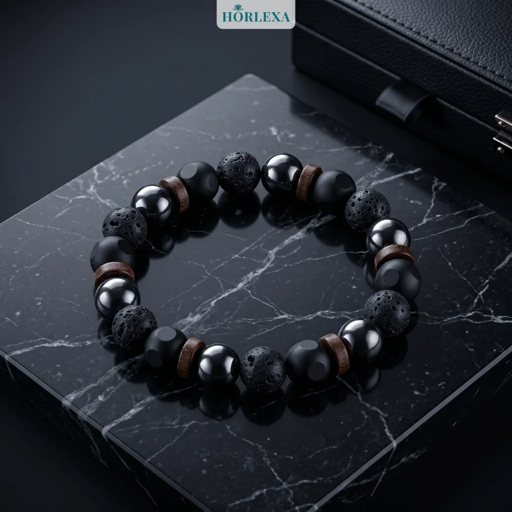 Bracelet Norix Noir Homme