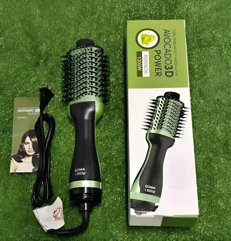 فرشاة شعر حرارية افكادو الايطالي  AVOCADO3D POWER 2000W