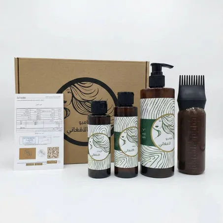 مجموعة زيت الحشيش  الافغاني الخام الاصلية  للعناية بالشعر